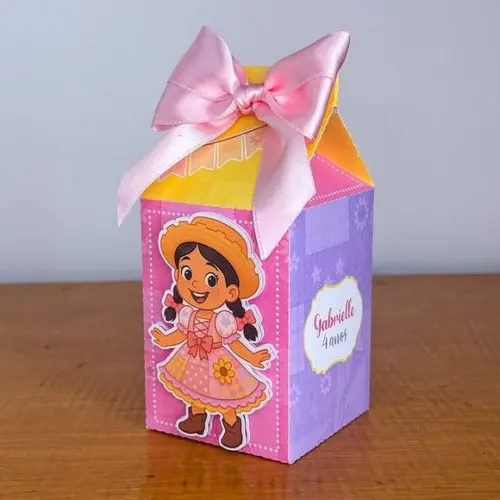 Personalizado Festa Junina Menina 20 Peças