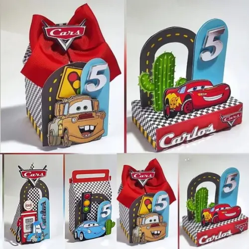 Personalizado Relâmpago Mcqueen 50 Peças