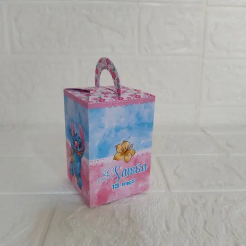 Personalizados Stitch e Angel 40 Peças