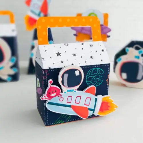 Personalizados Astronauta Menino 40 Peças