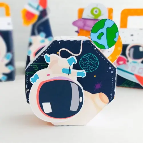 Personalizados Astronauta Menino 40 Peças