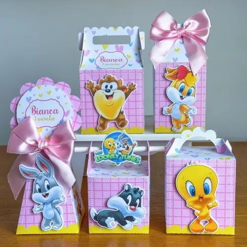 Personalizados Baby Looney Tunes Menina 30 Peças