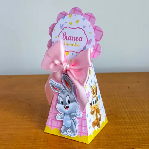 Personalizados Baby Looney Tunes Menina 60 Peças