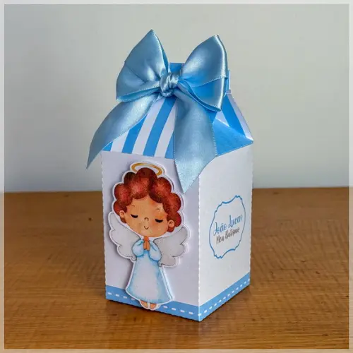 Personalizados Batizado Menino 30 Peças