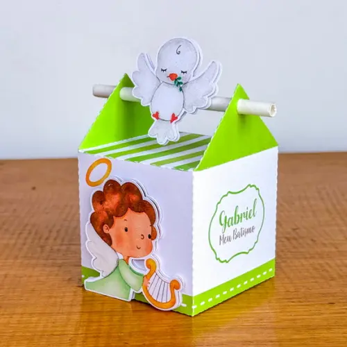 Personalizados Batizado Verde 20 Peças