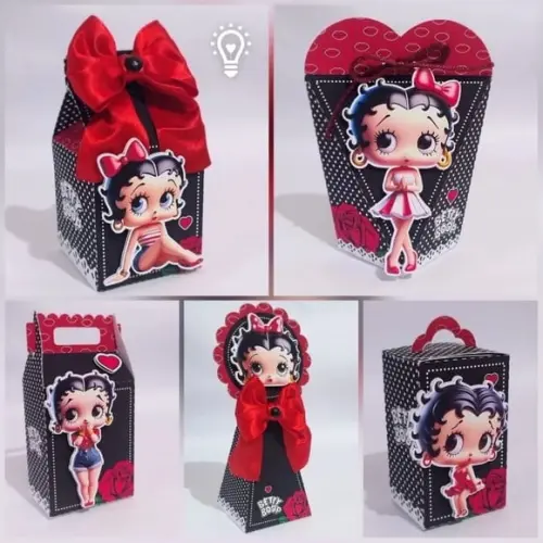 Personalizados Betty Boop 30 Peças
