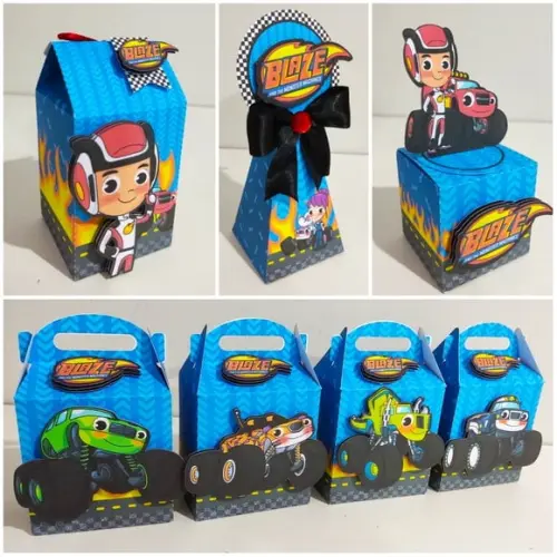Personalizados Blaze And Monsters Machine 40 Peças