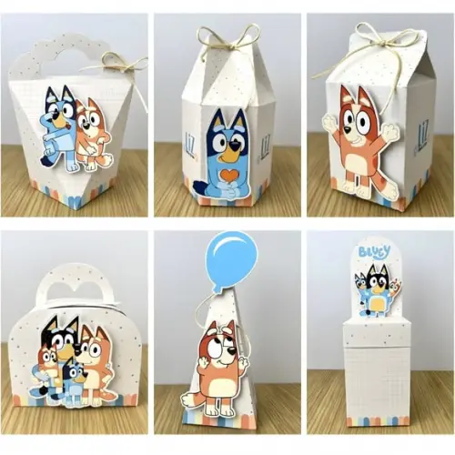 Personalizados Bluey e Bingo 20 Peças