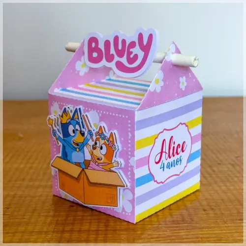 Personalizados Bluey e Bingo Menina 50 Peças