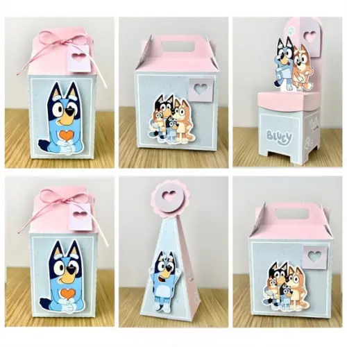 Personalizados Bluey Menina 40 Peças