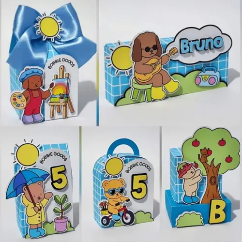 Personalizados Bobbie Goods Menino 30 Peças
