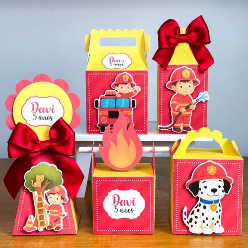 Personalizados Bombeiro 60 Peças