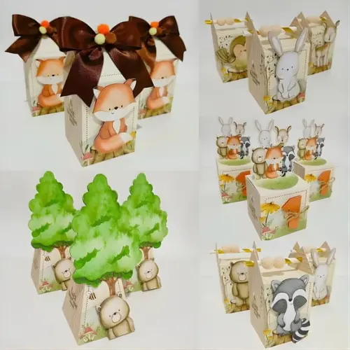 Personalizados Bosque Encantado 30 Peças