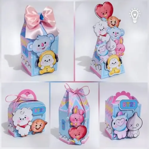 Personalizados Bt21 40 Peças