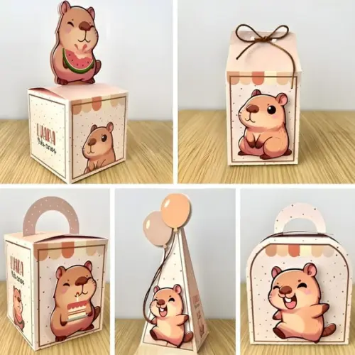 Personalizados Capivara 40 Peças