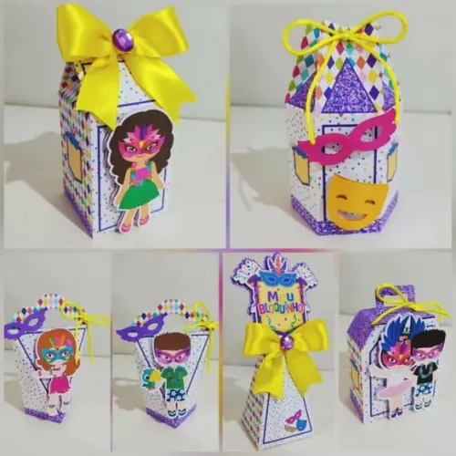 Personalizados Carnaval 20 Peças