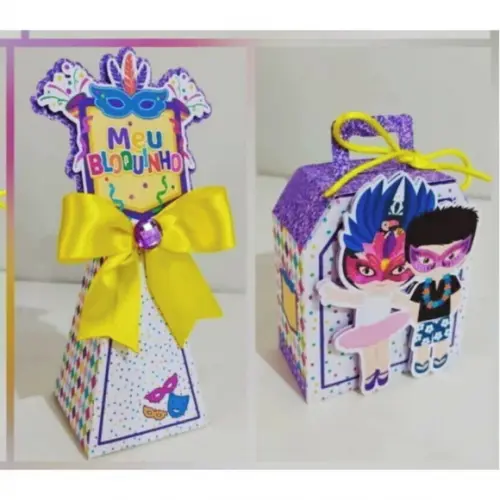 Personalizados Carnaval 20 Peças