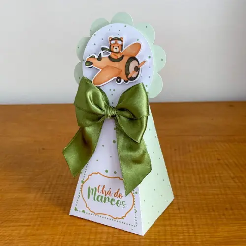 Personalizados Chá de Bebe Verde 30 Pecas