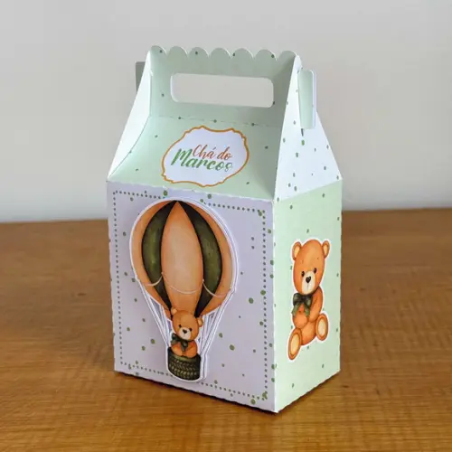 Personalizados Chá de Bebe Verde 60 Pecas