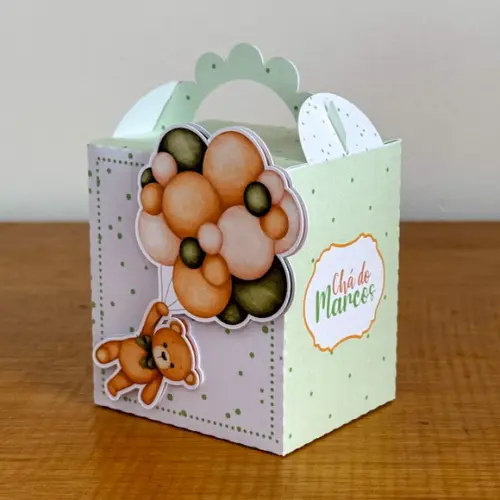 Personalizados Chá de Bebe Verde 50 Pecas