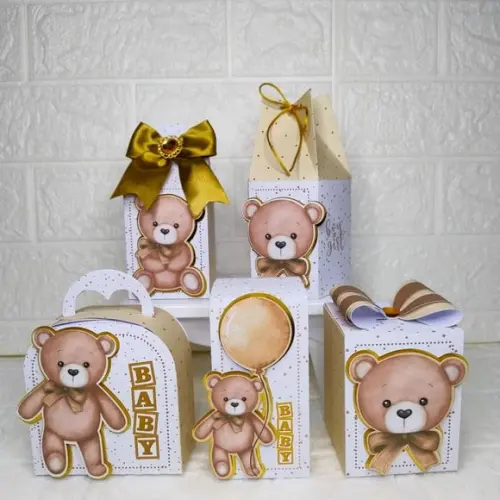 Personalizados Chá Revelação 50 Peças