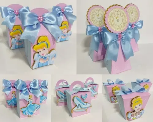 Personalizados Cinderela 40 Peças