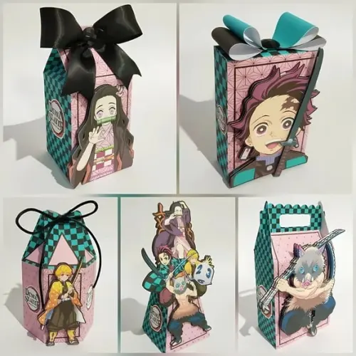 Personalizados Demon Slayer 60 Peças
