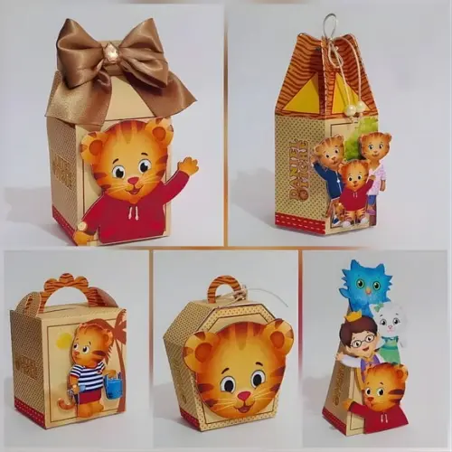 Personalizados Daniel o Tigre 50 Peças
