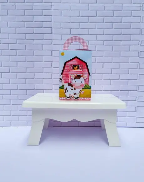 Personalizados Fazendinha Rosa (30 Peças)
