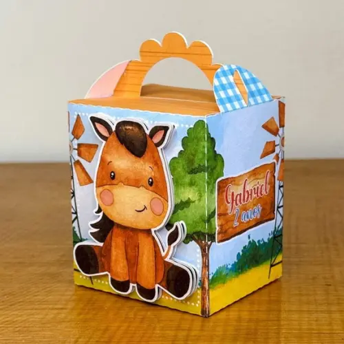 Personalizados Fazendinha Vermelha 30 Peças