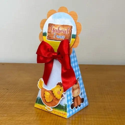 Personalizados Fazendinha Vermelha 20 Peças