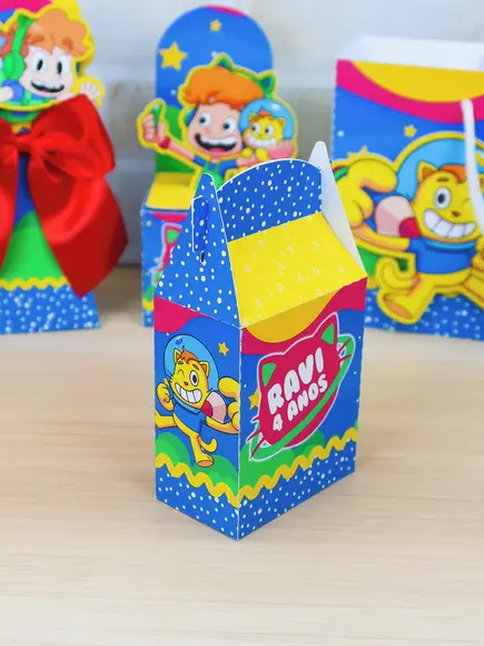 Personalizados Gato Galactico 60 Peças