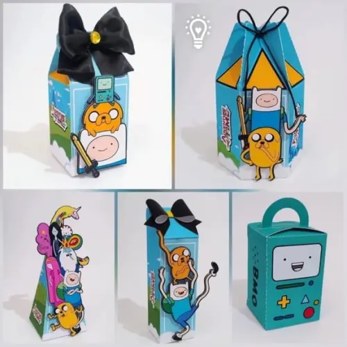Personalizados Hora de Aventura 60 Peças