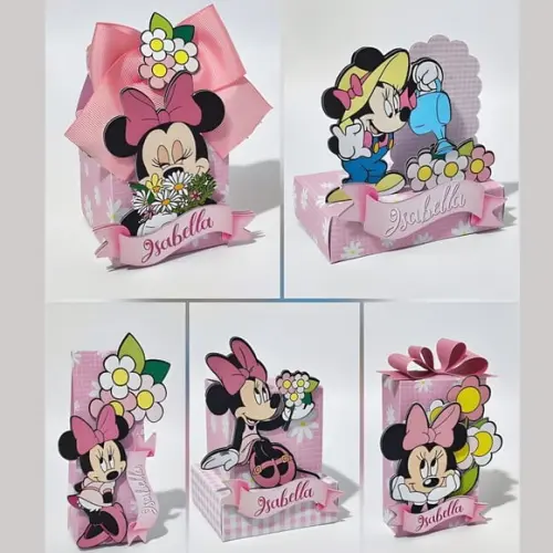 Personalizados Jardim da Minnie 30 Peças