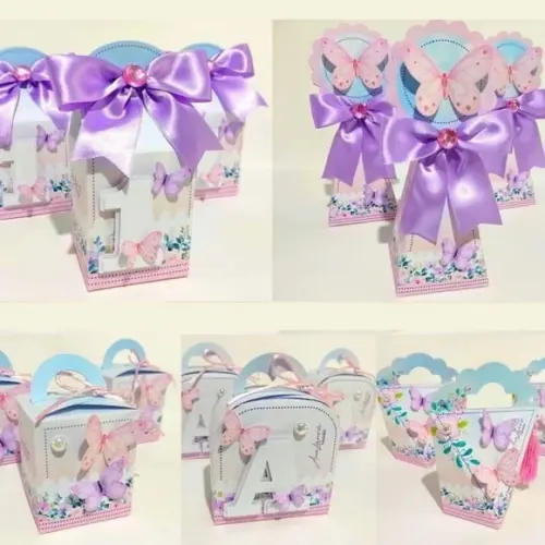 Personalizados Jardim de Borboletas 20 Peças