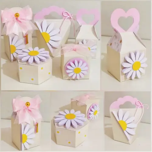 Personalizados Margaridas 60 Peças