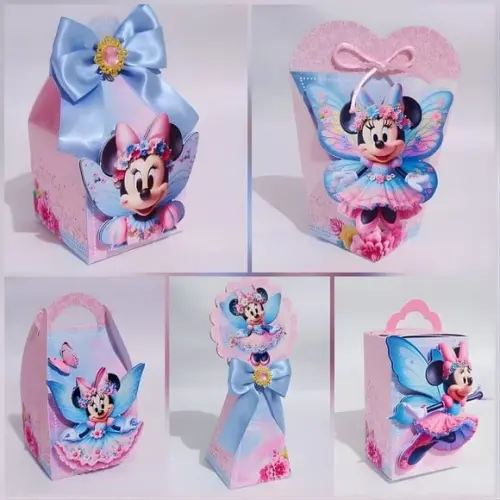 Personalizados Minnie Fada 20 Peças
