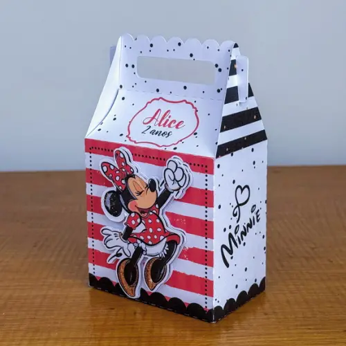 Personalizados Minnie Vermelha 15 Peça