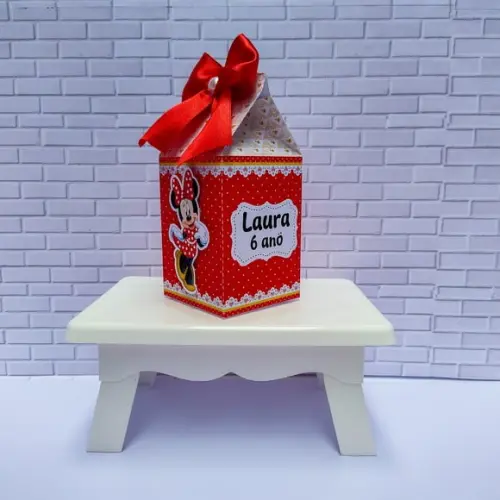 Personalizados Minnie Vermelha 20 Peças