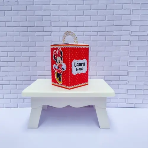 Personalizados Minnie Vermelha 20 Peças