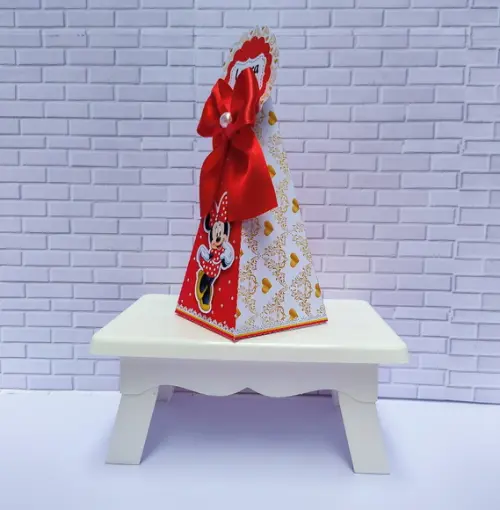 Personalizados Minnie Vermelha 30 Peças