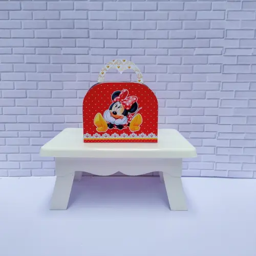 kit festa Personalizados Minnie Vermelha 3d luxo