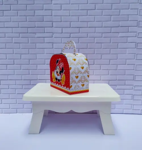 Personalizados Minnie Vermelha 60 Peças