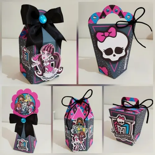 Personalizados Monster High 50 Peças