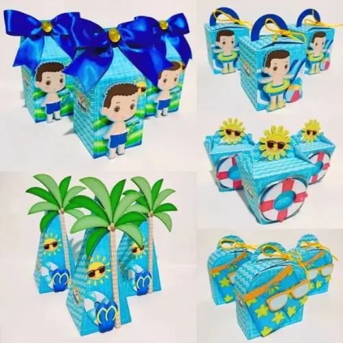 Personalizados Pool Party Menino 20 Peças