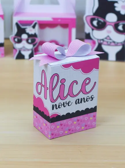 Personalizados Rebeca Bombom 20 Peças