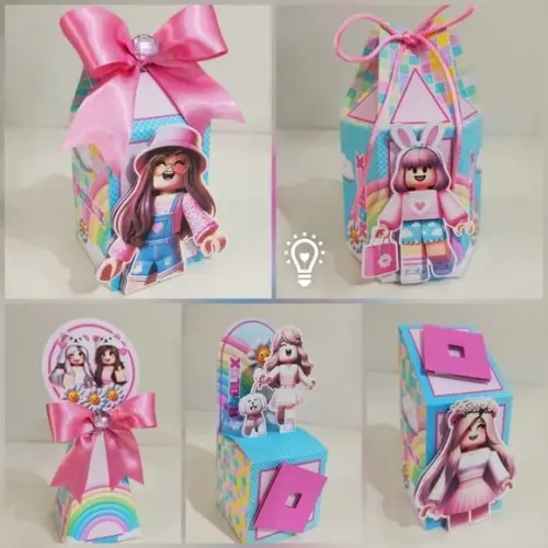 Personalizados Roblox Menina 30 Peças