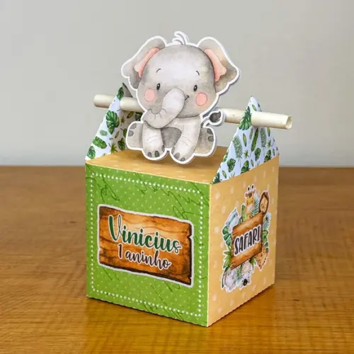 Personalizados Safari Baby 20 Peças