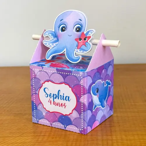 Personalizados Sereia 40 Peças