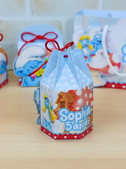 Personalizados Smurfs 30 Peças
